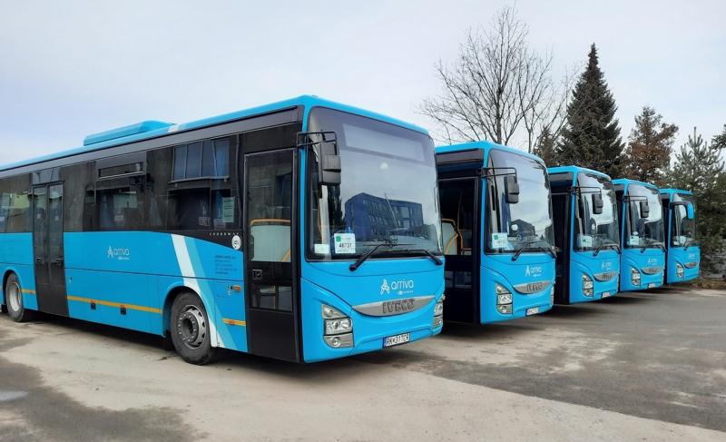 V Žilinském kraji vozí cestující nové autobusy ARRIVY SK
