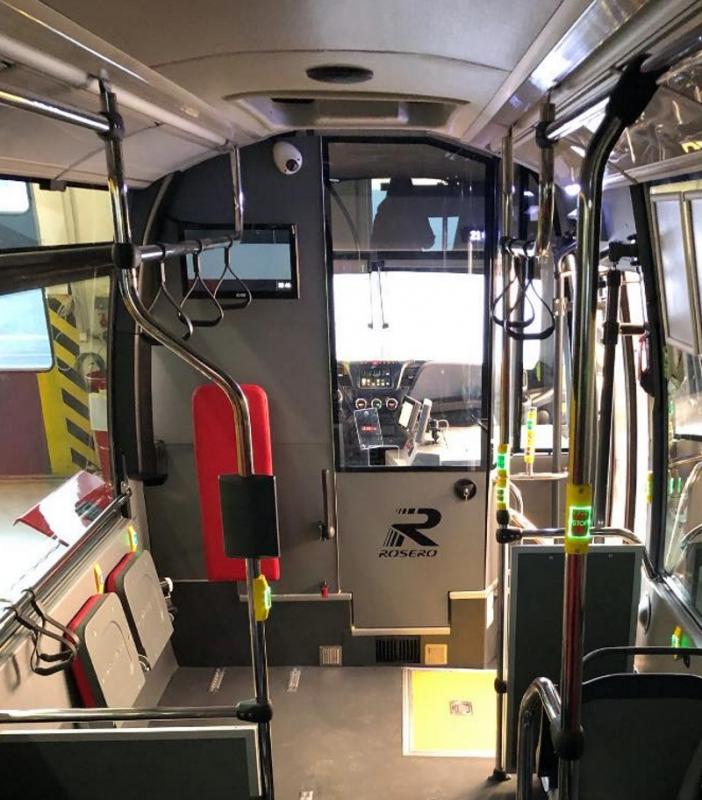 Rošero nabízí v minibusech oddělenou kabinu řidiče