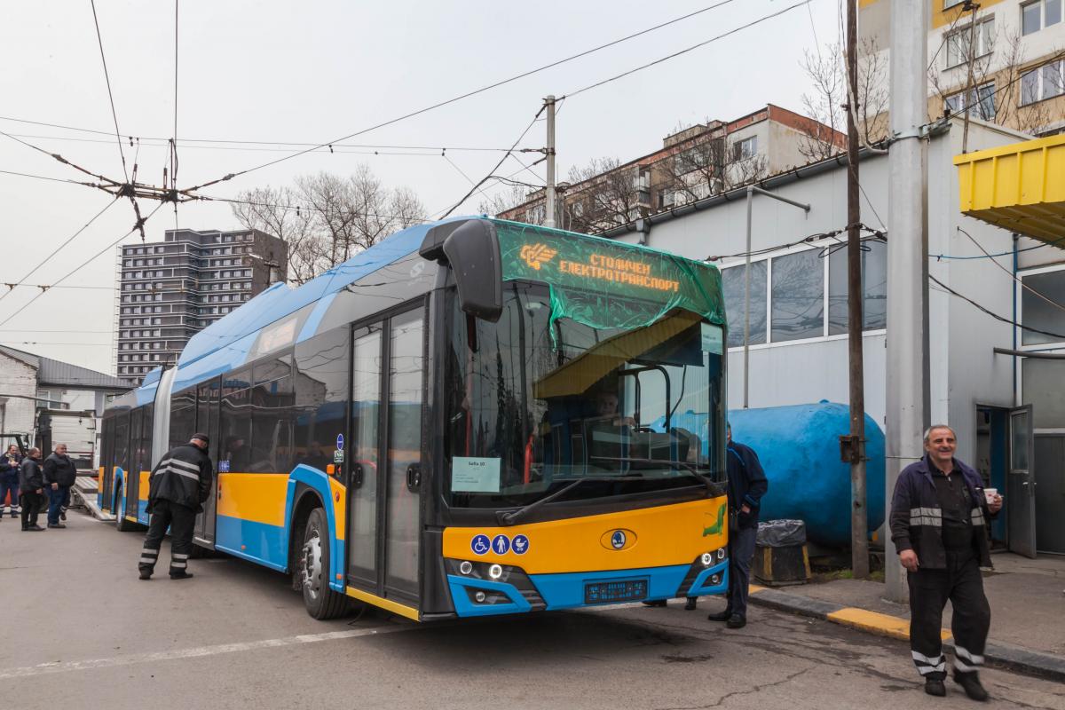 Do Sofie odjely nové trolejbusy ze Škody Electric