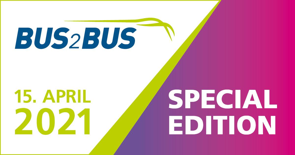 BUS2BUS speciální virtuální edice v dubnu 2021