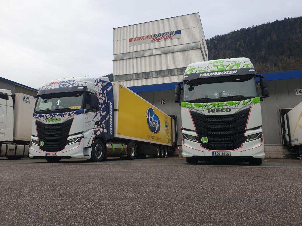 Flotila IVECO S-WAY pro Transbozen