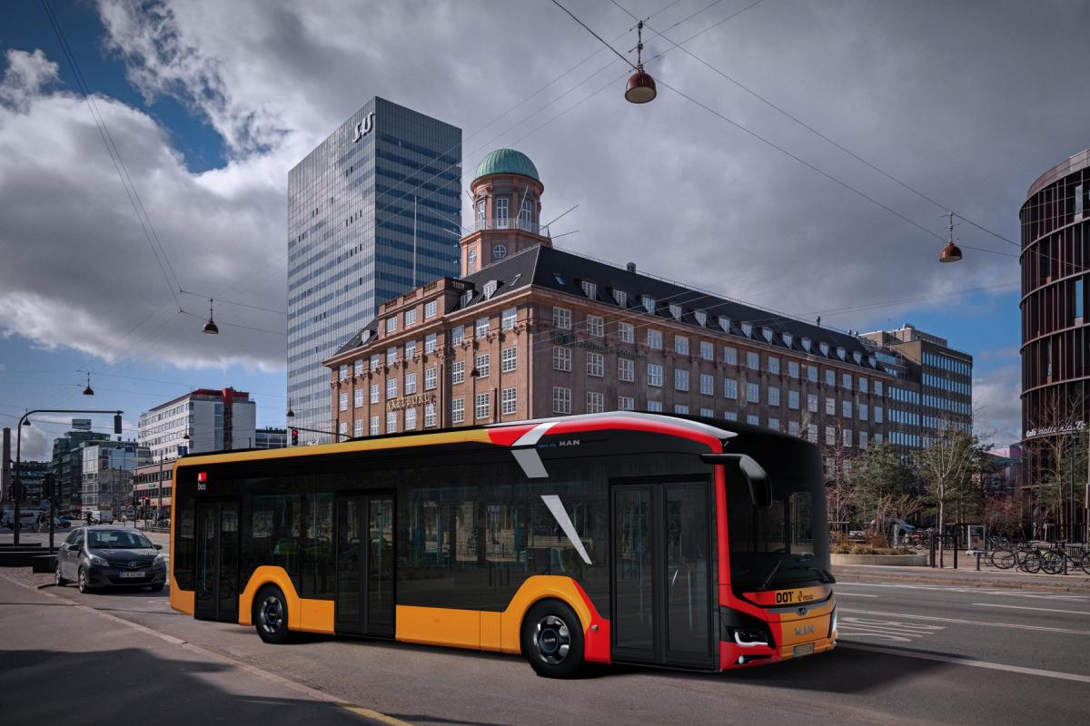V dánském hlavním městě bude jezdit 25 MAN Lion’s City 12 E