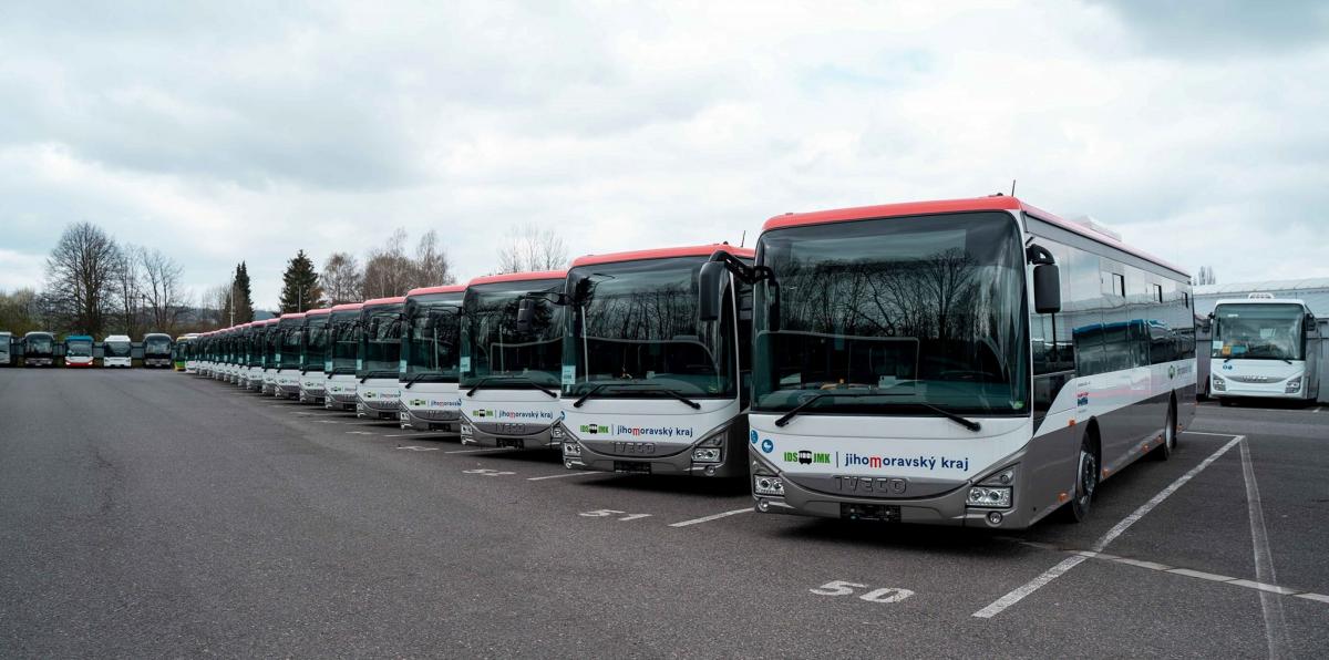 Nové autobusy IVECO pro Jihomoravský kraj jsou připraveny