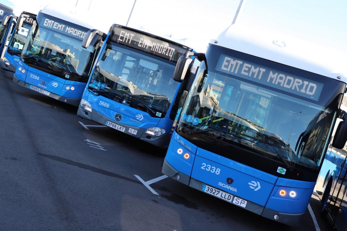 EMT Madrid nakupuje 520 plynových a elektrických autobusů