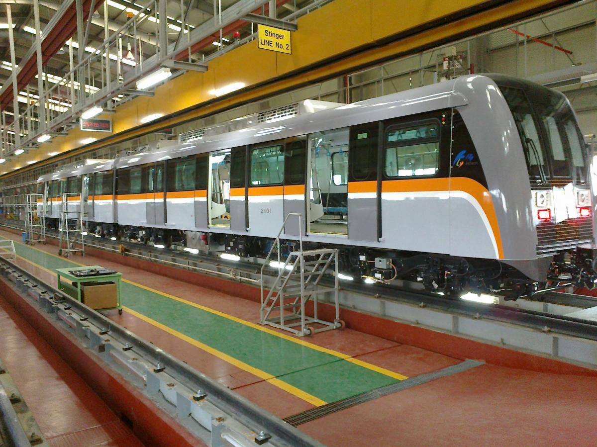 Bezpilotní metro v Jižní Koreji má elektrický pohon z Plzně
