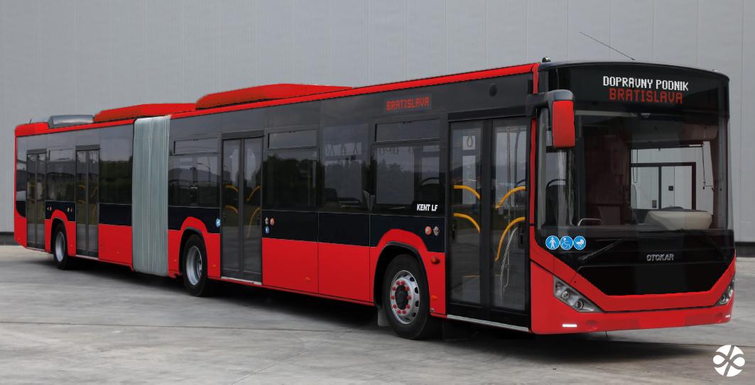 Bratislava objednala kloubové autobusy Otokar