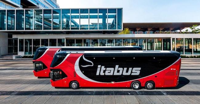 V Itálii dnes vyjel Itabus, nový provozovatel dálkové autobusové dopravy