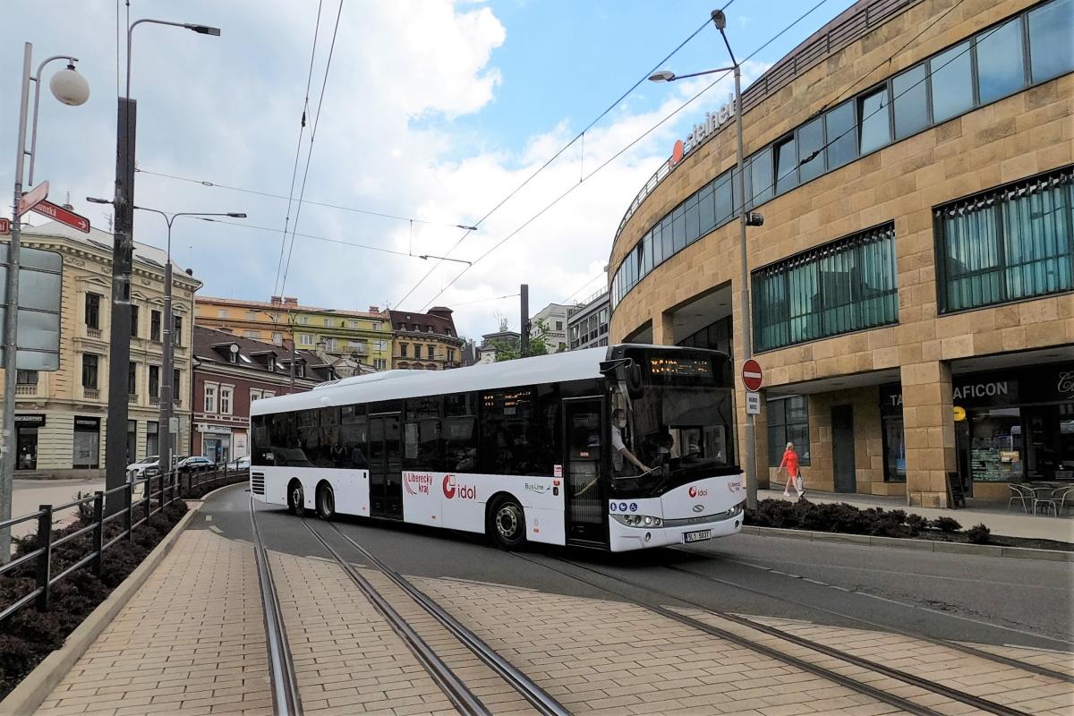 Posílení kapacity linky 141 Liberec - Jablonec nad Nisou