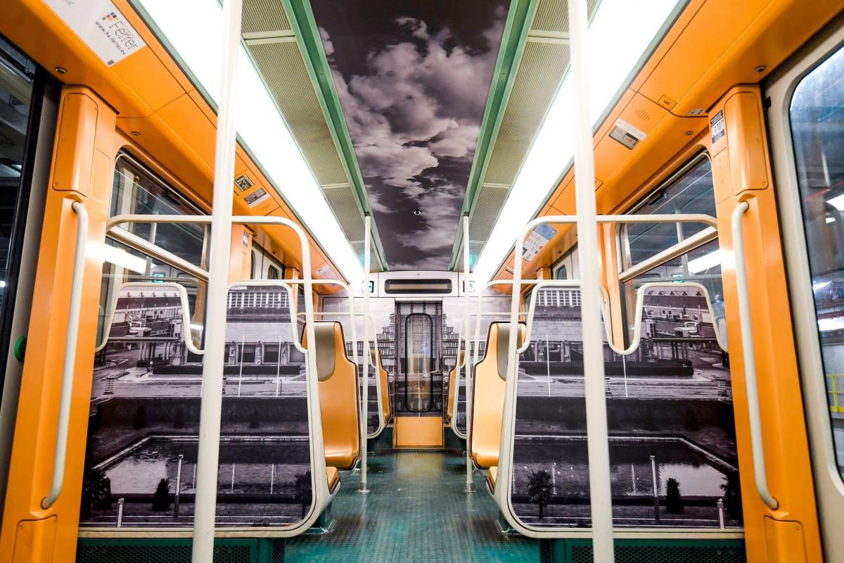 Brusel představil novou soupravu metra M7