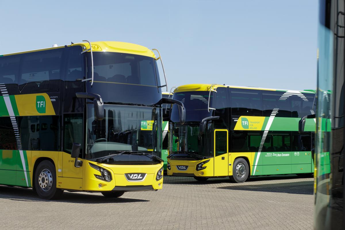 Double-deckery VDL pro veřejnou dopravu v Irsku