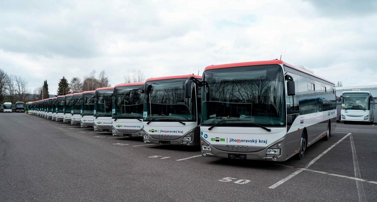 Registrace autobusů v Evropské unii v květnu 2021