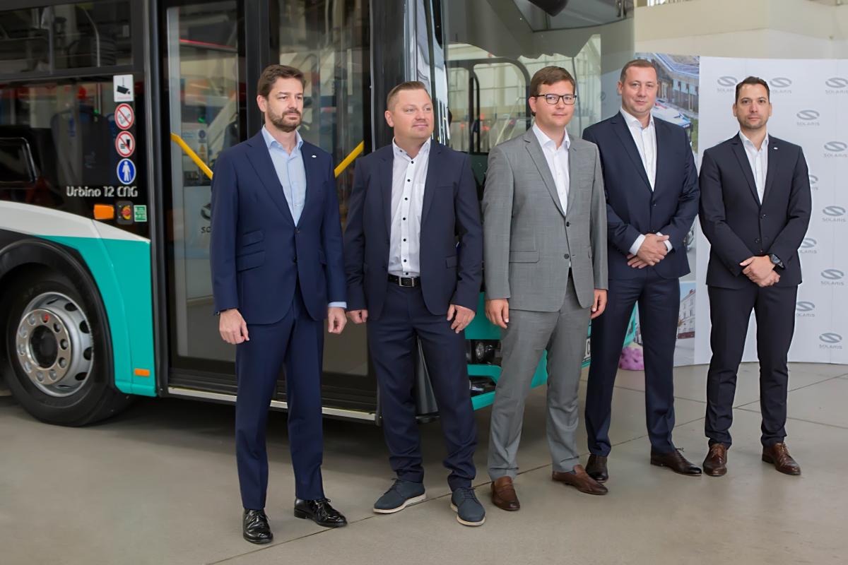 Až 150 CNG autobusů od Solaris do Tallinu