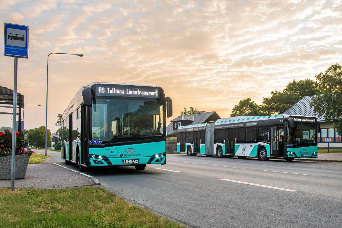 Až 150 CNG autobusů od Solaris do Tallinu