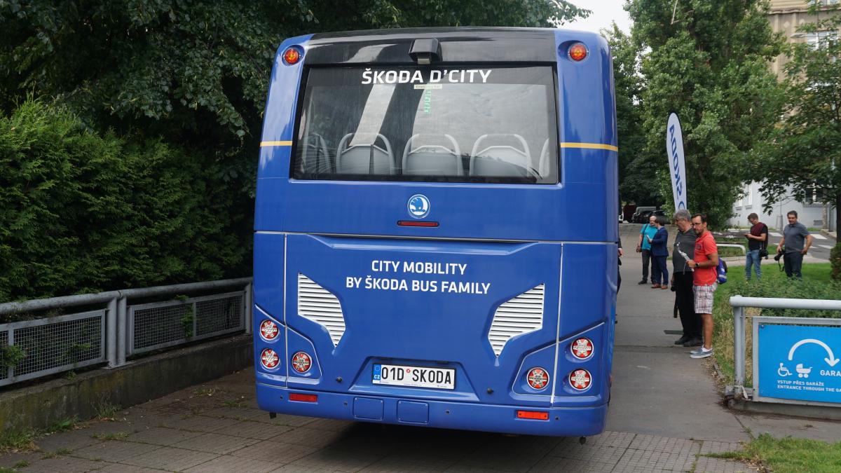 Škoda Transportation představila dieselový autobus Škoda D'CITY