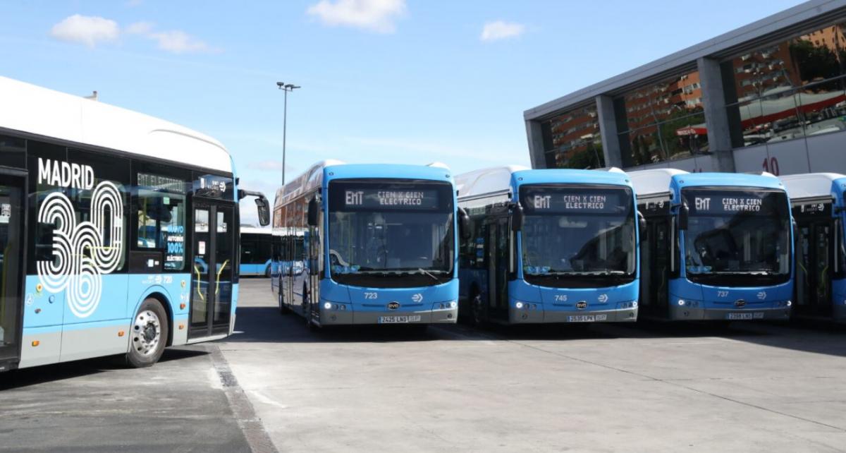 Třetí objednávka z Madridu na elektrické autobusy BYD
