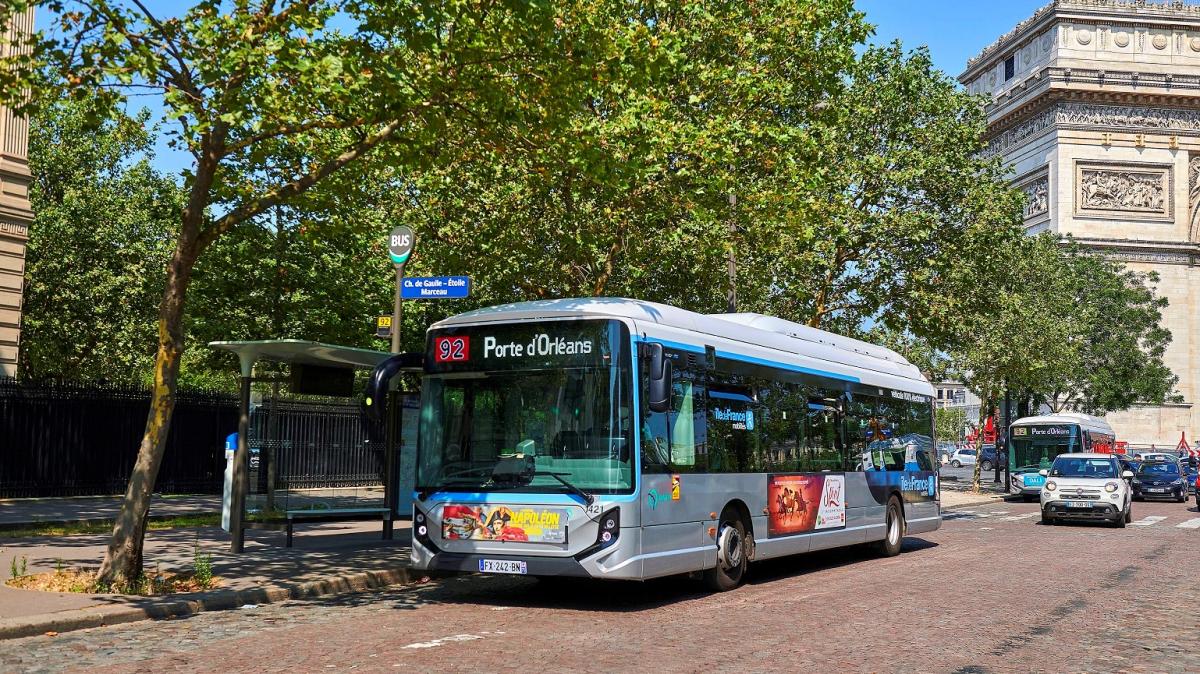 180 e-busů od IVECO BUS pro pařížskou dopravu