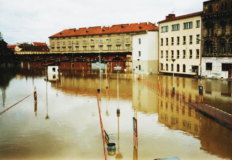 Před 19 lety byl Karlín pod vodou