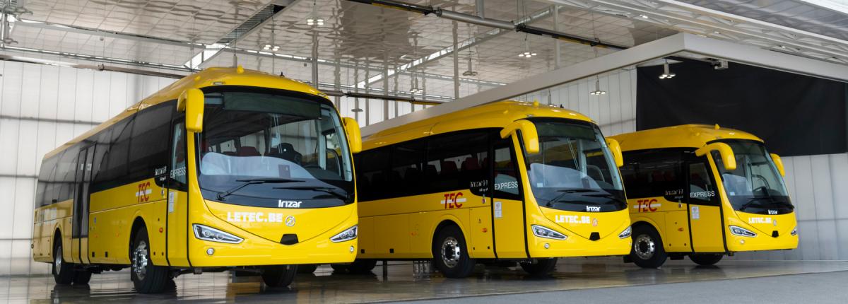 První autokary Irizar pro veřejnou dopravu v Belgii