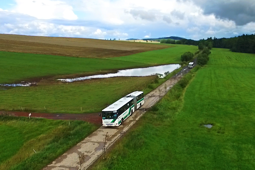 Bývalé plzeňské autobusy se sjely do Strašic