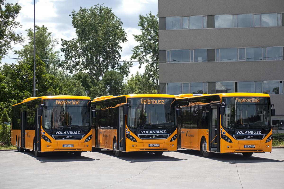 Volánbusz objednal 50 nových autobusů Volvo 8900 LE