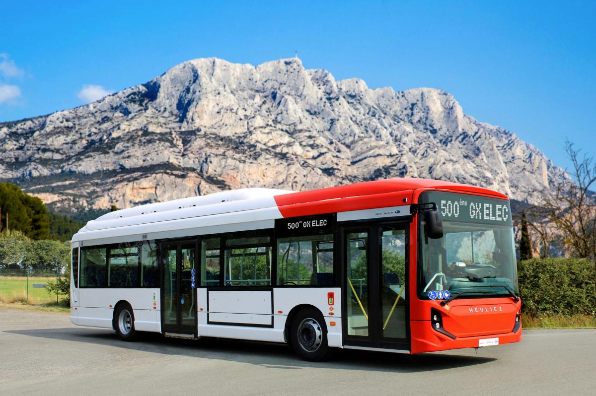 500tý E-WAY dodalo IVECO BUS do Aix-Marseille-Provence