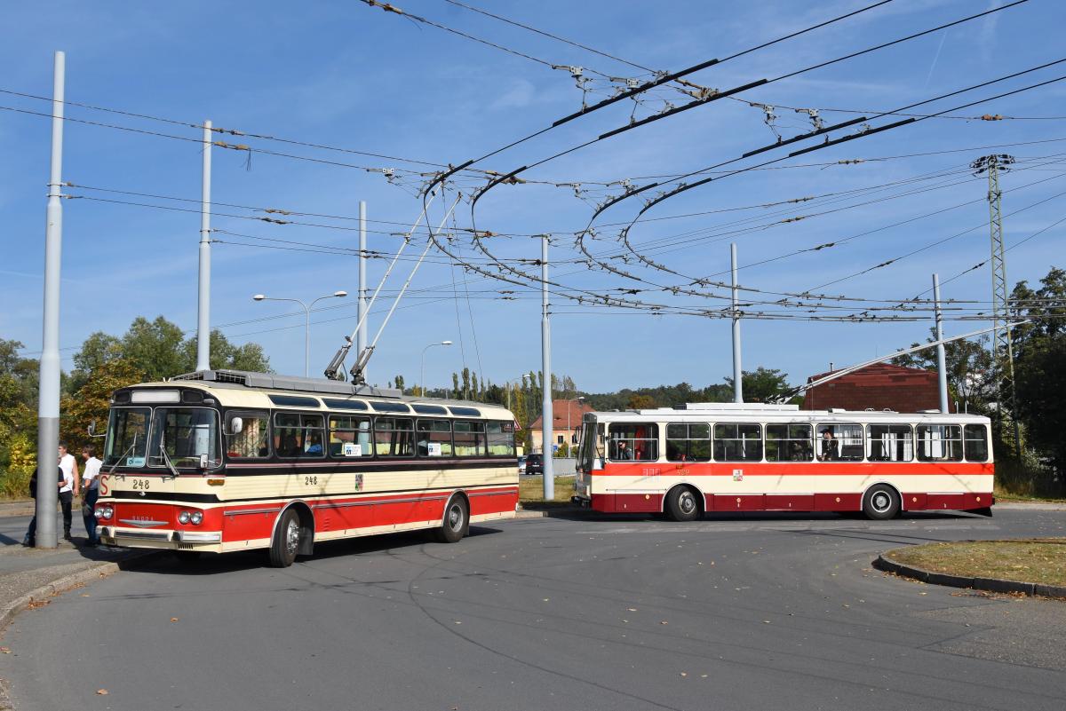 Plzeň v sobotu přivítala trolejbusové fanoušky z celého Česka i ze zahraničí  