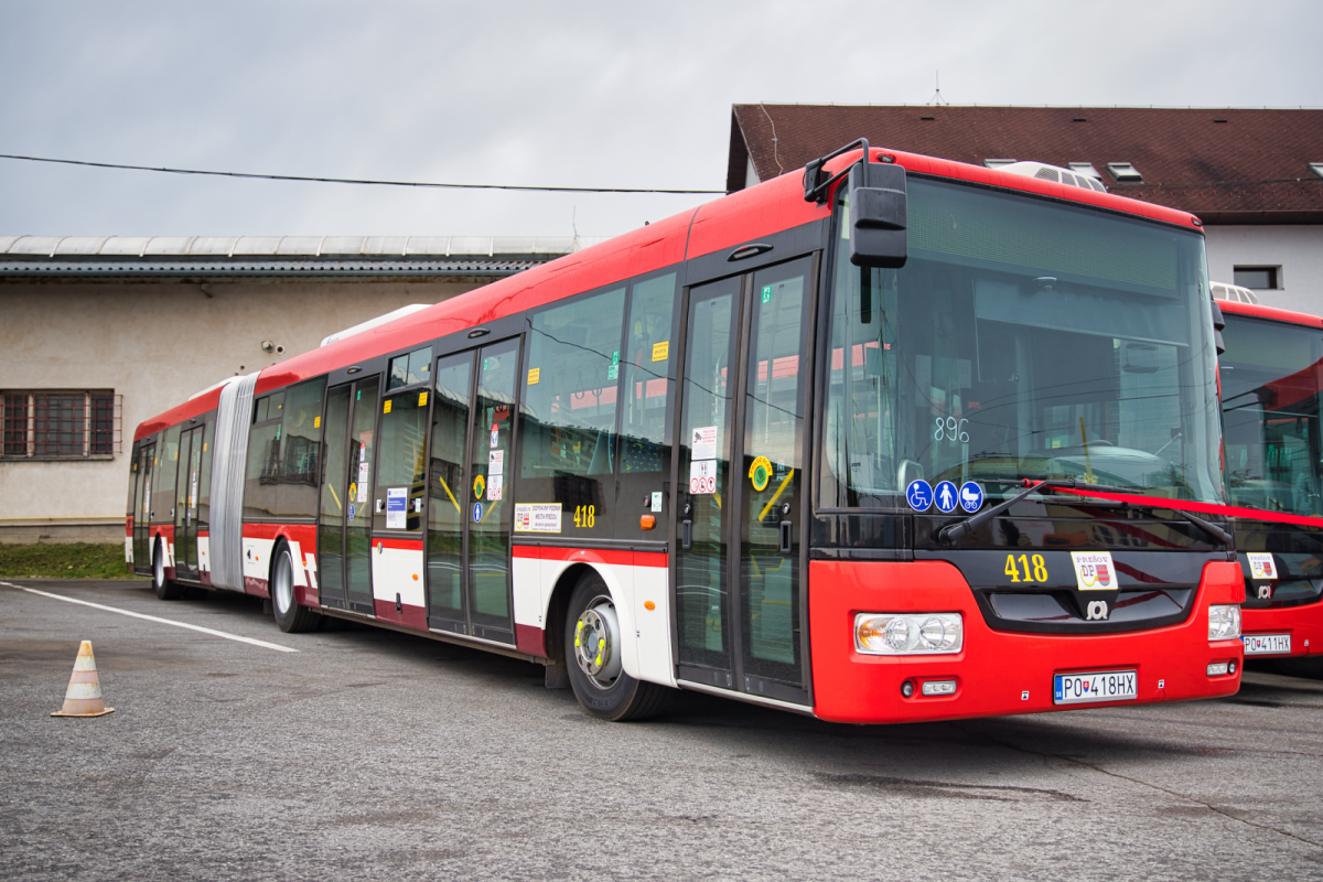 V Prešově jsou v provozu první nové autobusy SOR