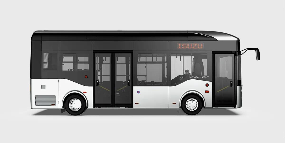 CZECHBUS 2021: Elektrobus ISUZU NovoCiti Volt 