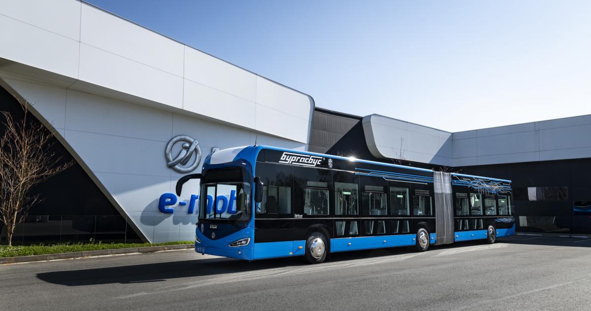 První elektrické autobusy Irizar v Bulharsku