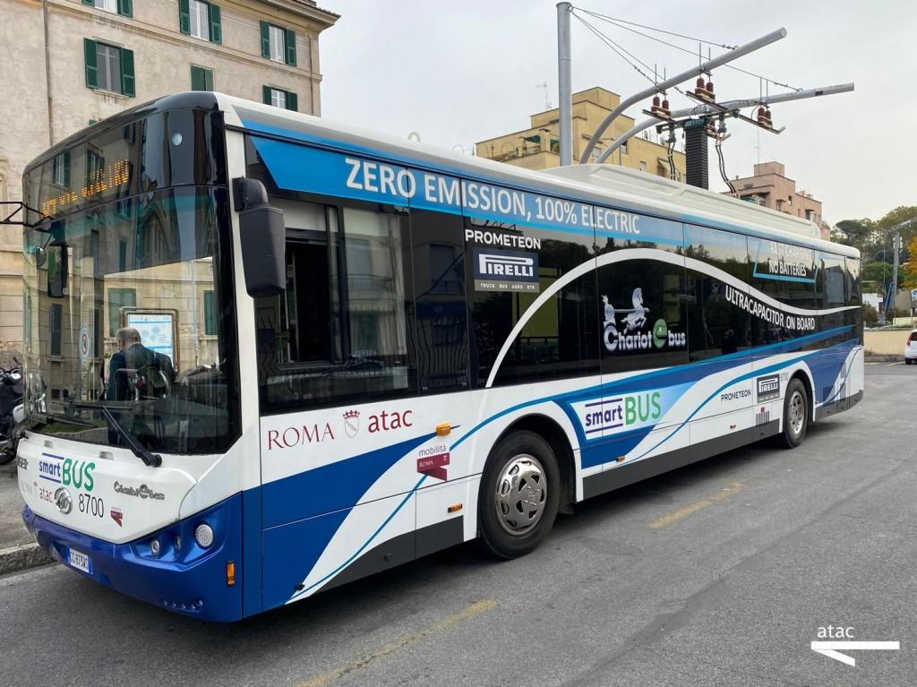 V Římě testují elektrický SmartBus