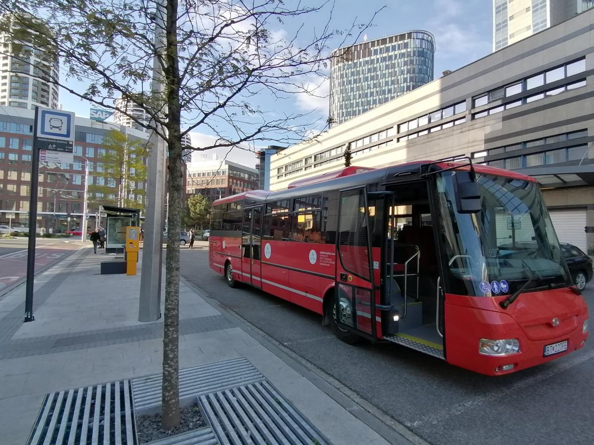 Do Bratislavy přijíždí nové autobusy ARRIVY