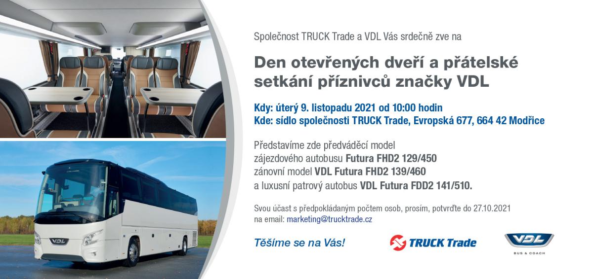 Pozvánka: Výstava vozidel VDL Bus & Coach