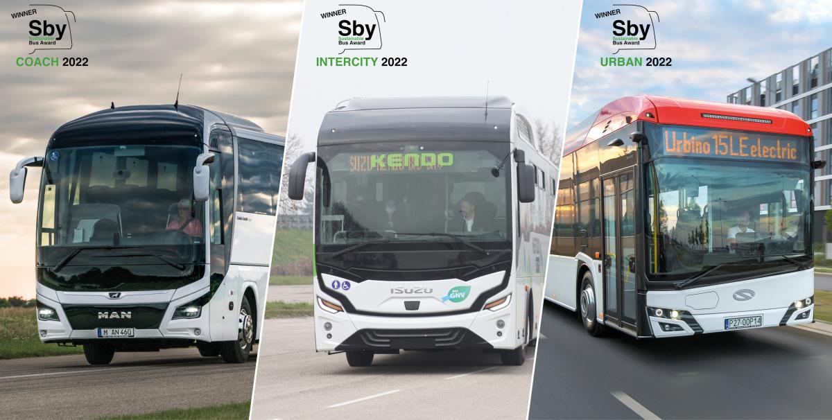 Sustainable Bus Awards 2022: Vítězové jsou... Solaris, Isuzu a MAN