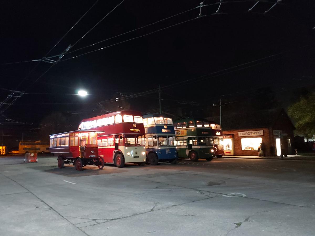 Poslední jízda v Muzeu trolejbusů v Sandtoftu 