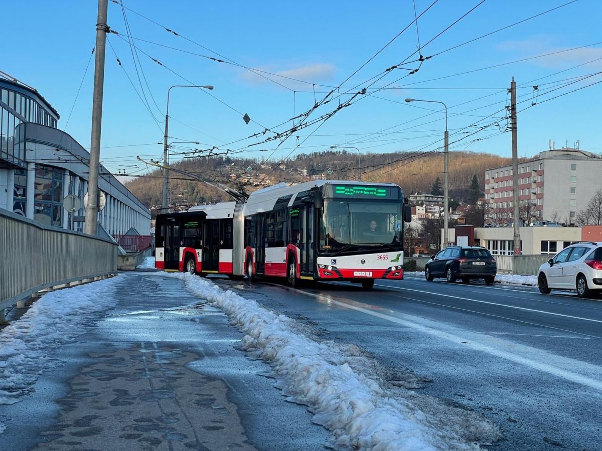 Dopravní podnik města Brna představil nové trolejbusy Škoda 27Tr