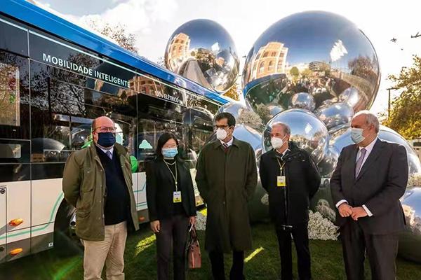 Nové elektrické autobusy čínského Zhongtong pro Porto