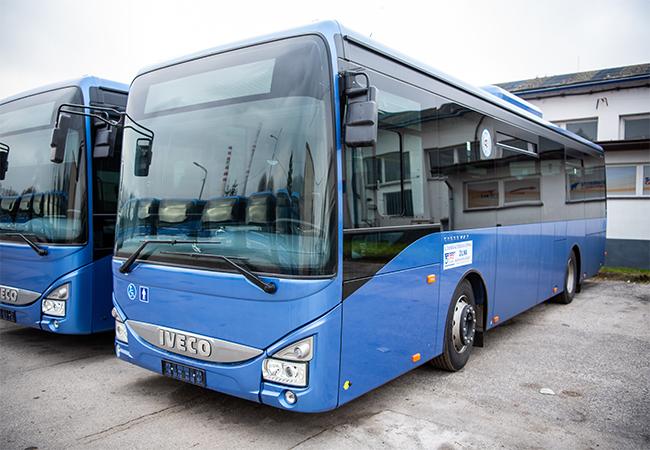 Vánoční dárek SAD Žilina: Nová Iveco Crossway