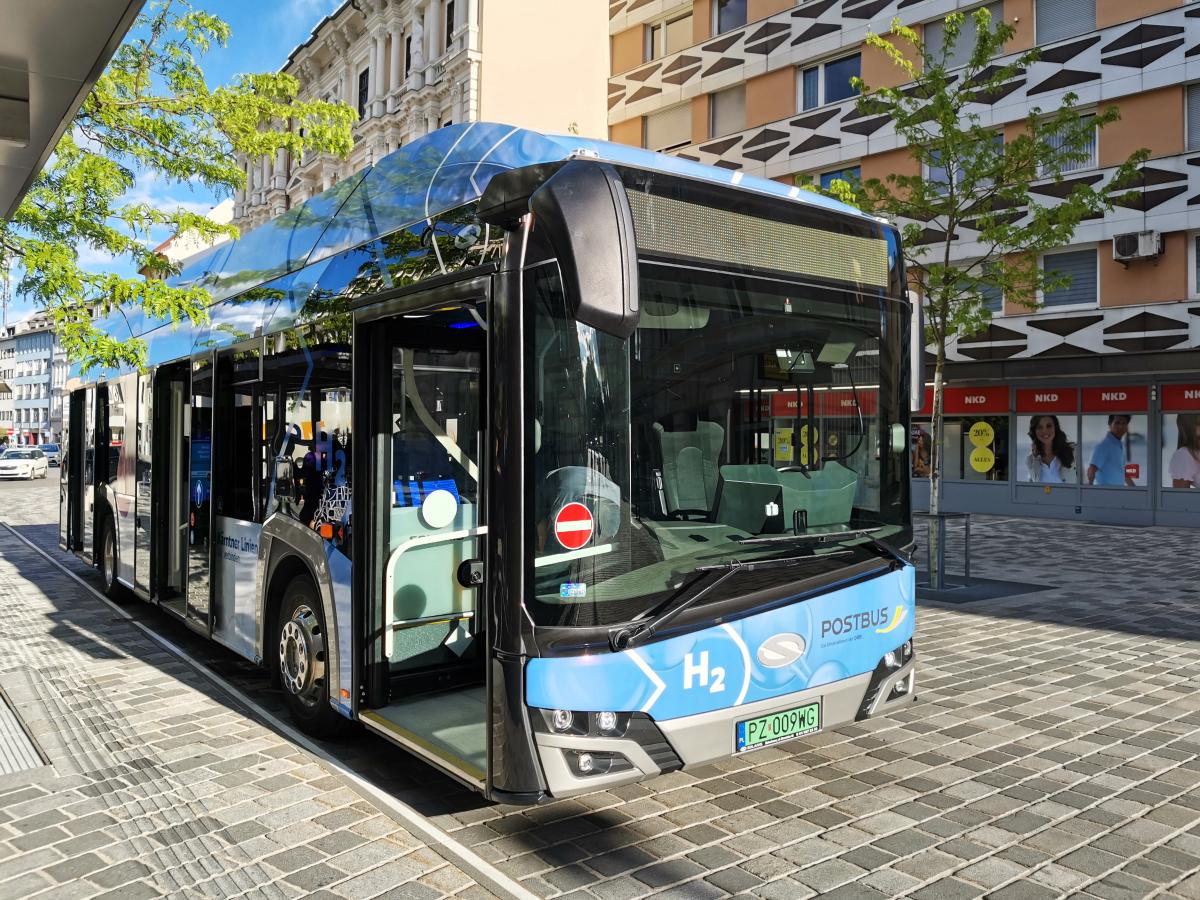 Největší rakouský dopravce objednal autobusy na vodík