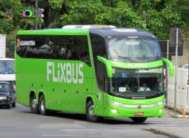Pod značkou FlixBus jezdí autobusy v Brazílii