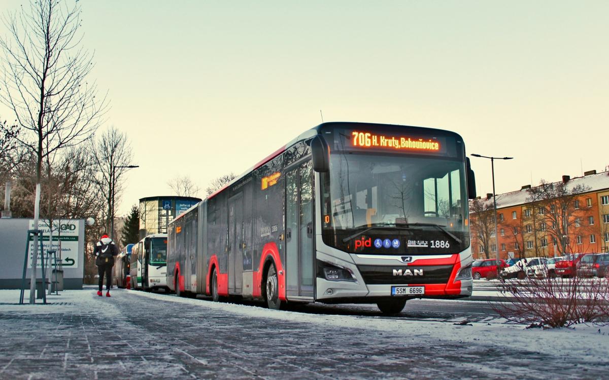 Registrace autobusů v lednu 2022