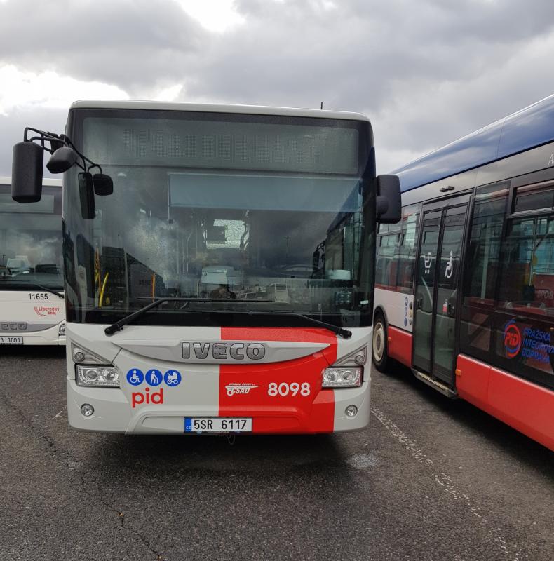Nové autobusy IVECO Urbanway pro Prahu