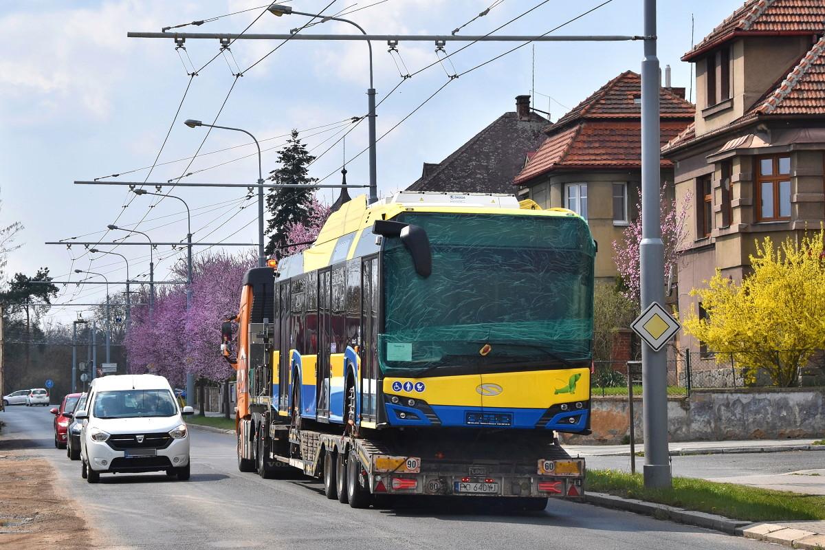 Brno, Budapešť, Ploješť, Plzeň, Mediaș, Saint-Étienne, Sofie, Târgu Jiu. Testované trolejbusy v ulicích Plzně.