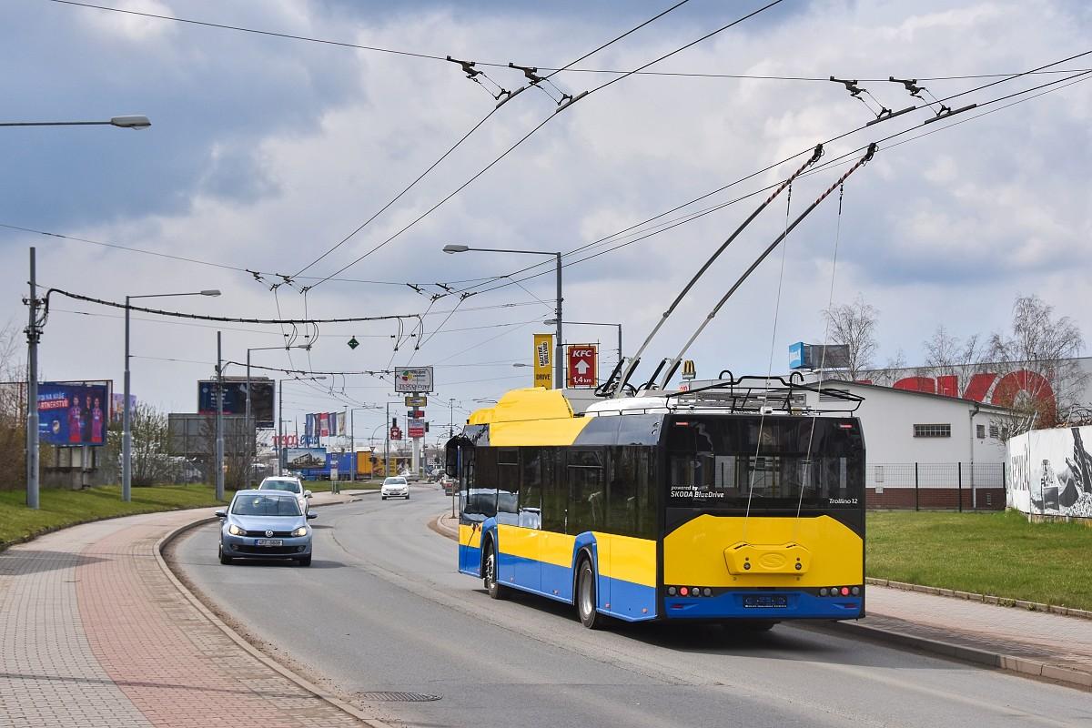 Brno, Budapešť, Ploješť, Plzeň, Mediaș, Saint-Étienne, Sofie, Târgu Jiu. Testované trolejbusy v ulicích Plzně.