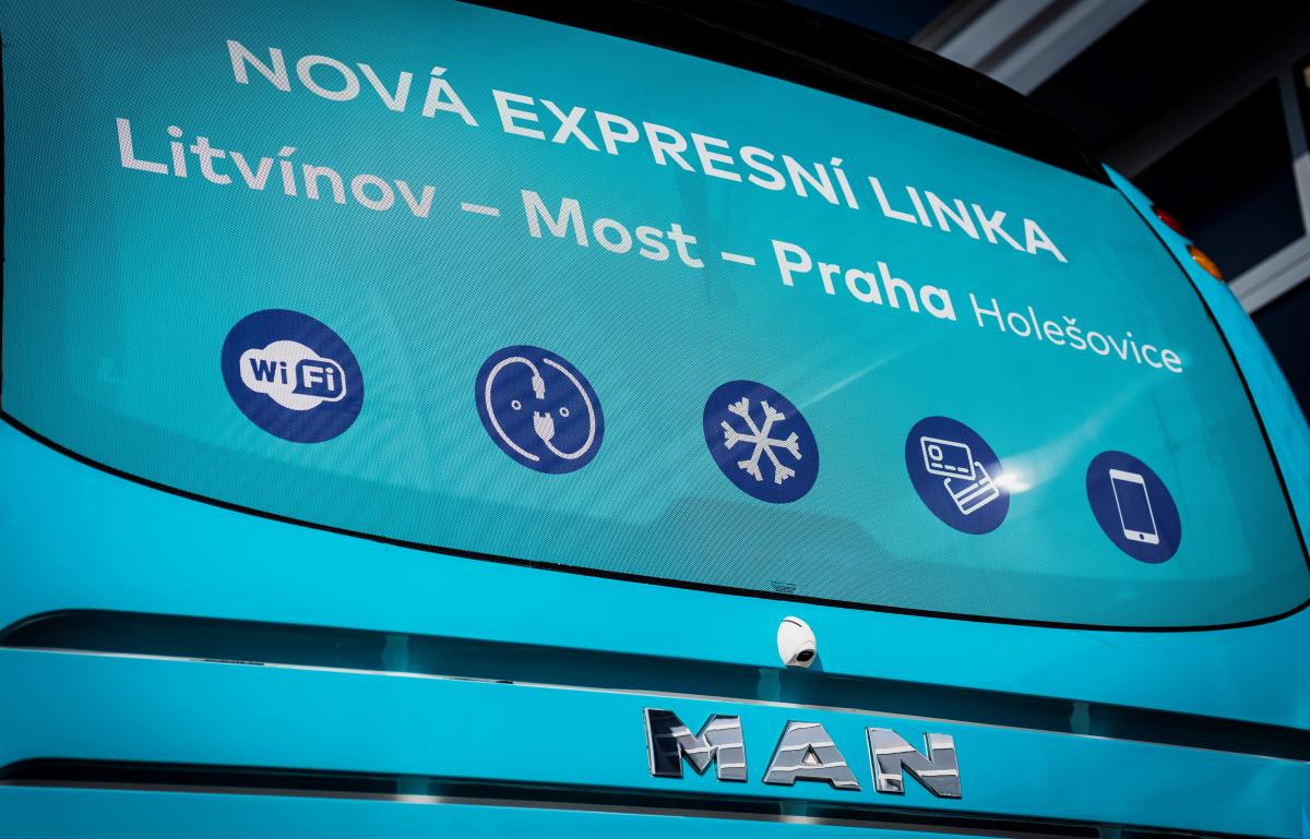 Vyjíždí nový Express Arrivy z Litvínova a Mostu do Prahy
