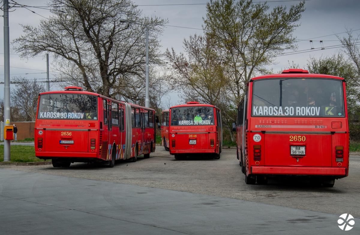 V Bratislavě se 2. dubna rozloučili s Karosami