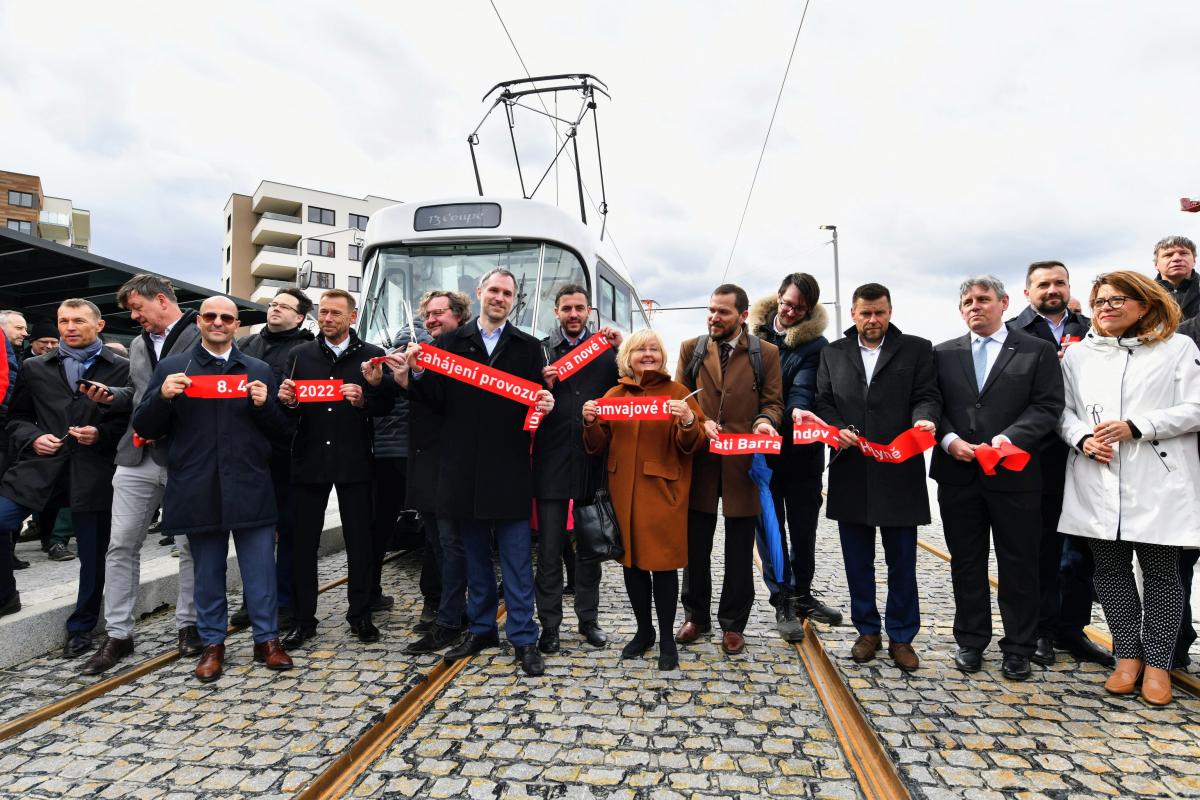 V Praze vyjely tramvaje z Barrandova do Holyně