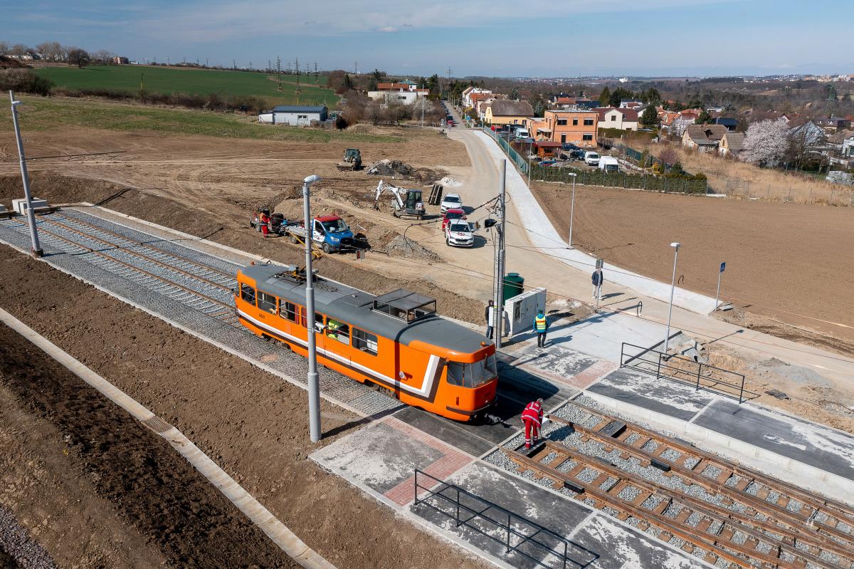 V Praze vyjely tramvaje z Barrandova do Holyně