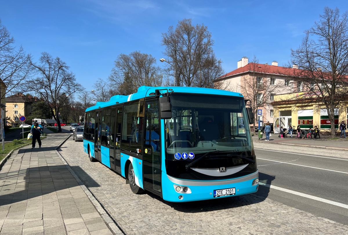 Cestující v Přerově budou od 2. května vozit elektrobusy