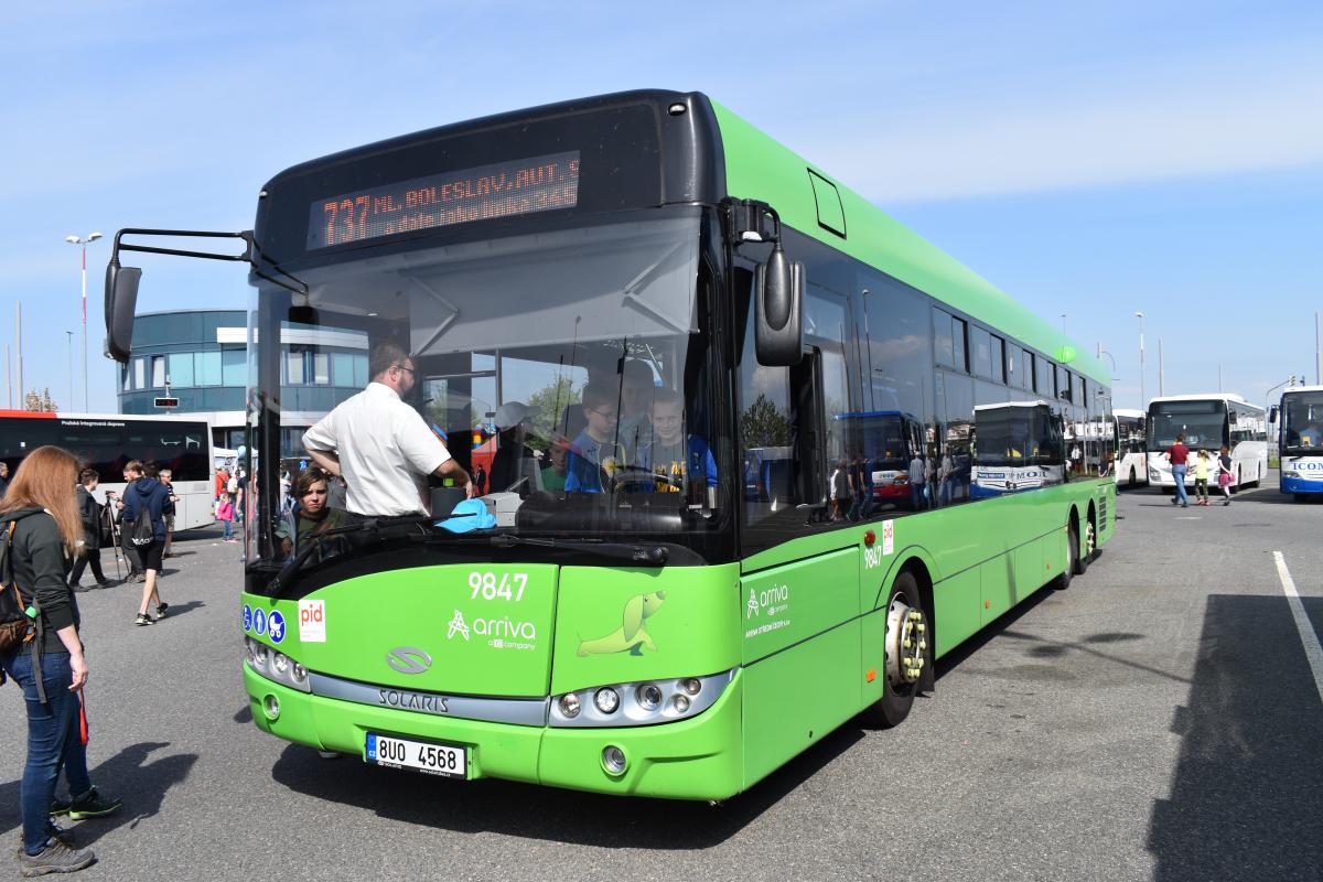 Autobusový den PID v Praze - Letňanech obrazem