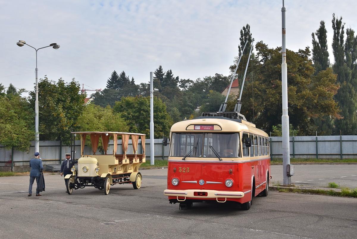 V Mariánských Lázních o víkendu vyjedou historické trolejbusy